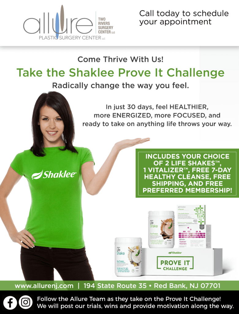 Take The Shaklee Prove It Challenge